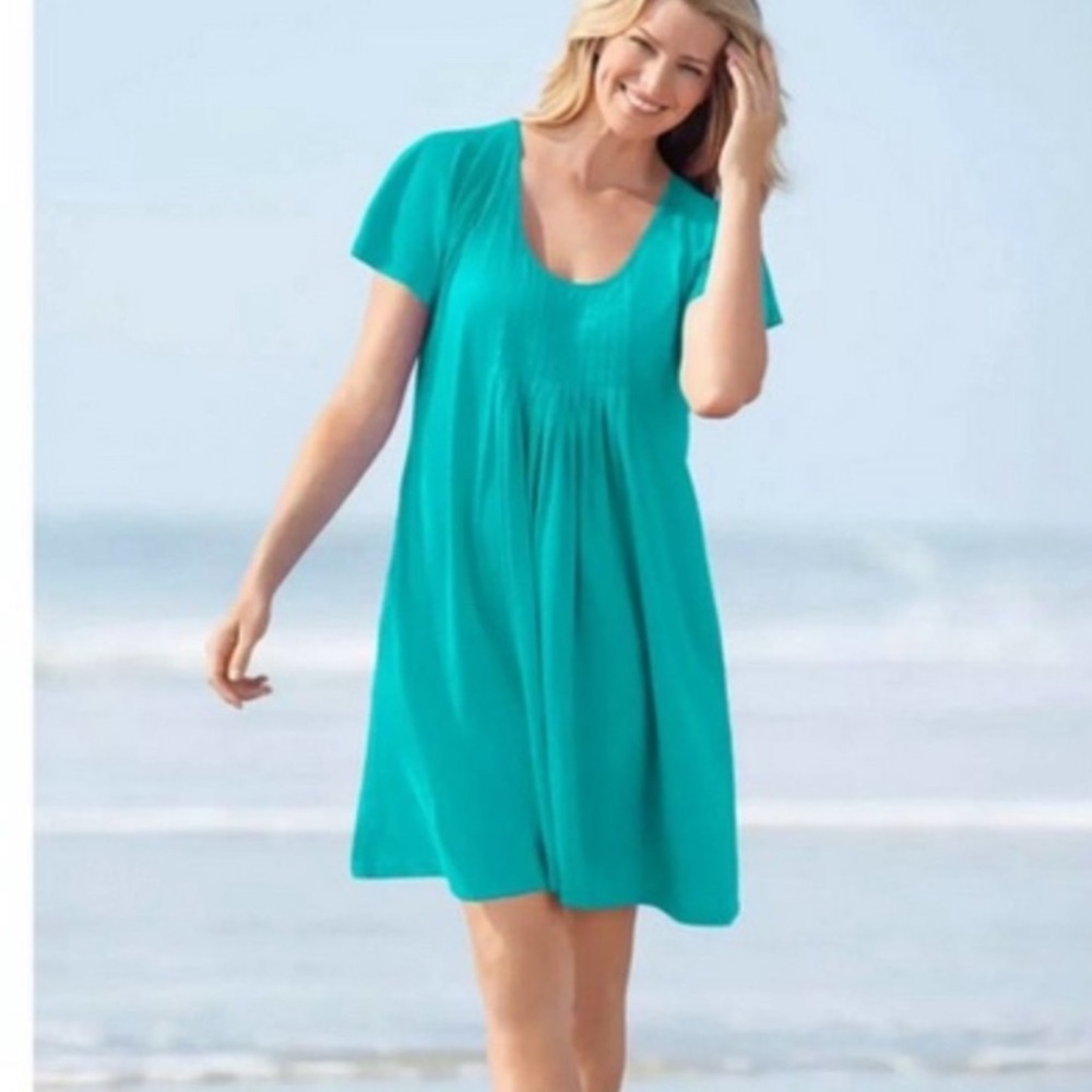 Swimsuits For All Teal Swim Coverup